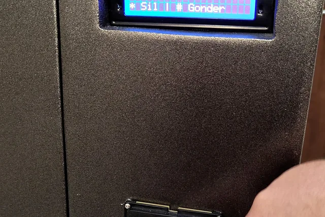 25 Mayıs: bitmiş otomat gerçek reçete akışını uçtan uca tamamlıyor